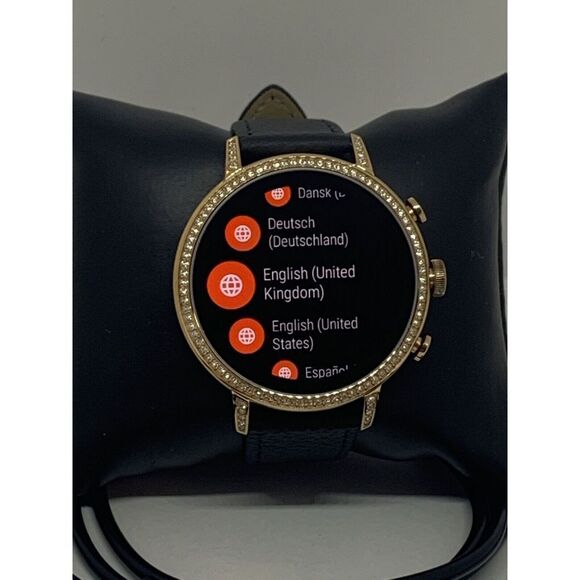 Fossil Gen 4 Authentic Digital Dial Smart Watch Custom Band FTW6011 QT477